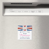 Aimant William & Kate - Cadeau commémoratif Royal Baby (In Situ (Lave-vaisselle))