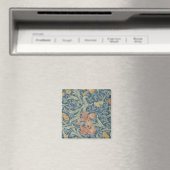 Aimant William Morris Art Décoratif Iris Motif (In Situ (Lave-vaisselle))