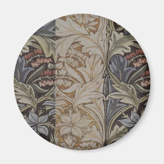 Aimant William Morris Bluebell Botanique (Devant)