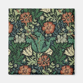 Aimant William Morris Compton Floral Art (Devant)