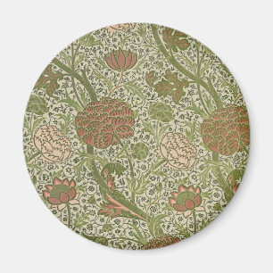 Aimant William Morris Cray Fleur de Sage Floral Botanique