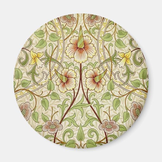 Aimant William Morris Daffodil Fond d'écran classique (Devant)