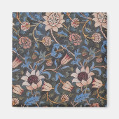 Aimant William Morris Evenlode Textile Floral Art (Devant)
