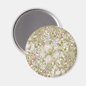 Aimant William Morris Jardin Fleur de Lys Classique (Recto/Verso)