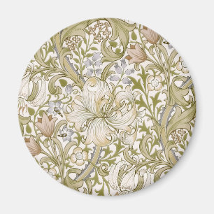 Aimant William Morris Jardin Fleur de Lys Classique