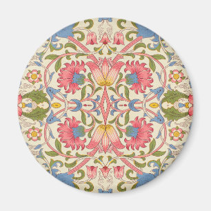 Aimant William Morris Lodden Motif Floral Pastel
