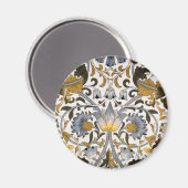 Aimant william morris lodsé floral textile (Recto/Verso)