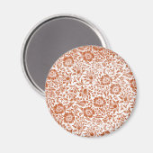 Aimant William Morris Mallow Fond d'écran floral (Recto/Verso)