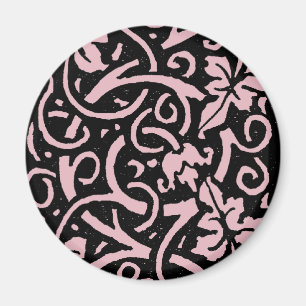 Aimant William Morris Motif de la feuille de vigne