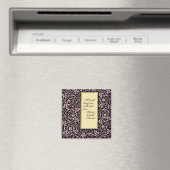 Aimant William Morris Motif de la feuille de vigne (In Situ (Lave-vaisselle))