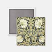 Aimant William Morris Pimpernel Fond d'écran floral (Recto/Verso)