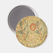 Aimant William Morris Rose Flower Fond d'écran Motif (Recto/Verso)
