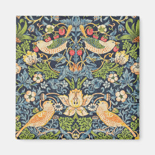 Aimant William Morris Strawberry Thief Motif floral