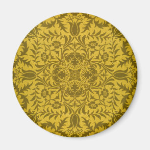 Aimant William Morris Vintage Motif Floral Borage Orné de