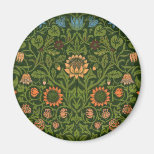 Aimant William Morris Violet et Columbine Art Rug
