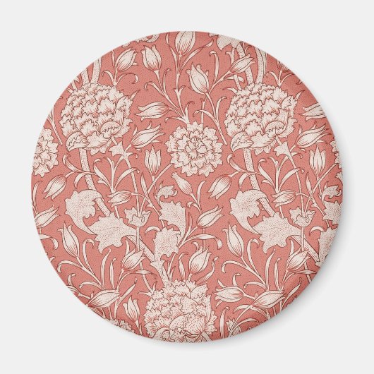 Aimant William Morris Wild Tulip Classique Conception Vic (Devant)