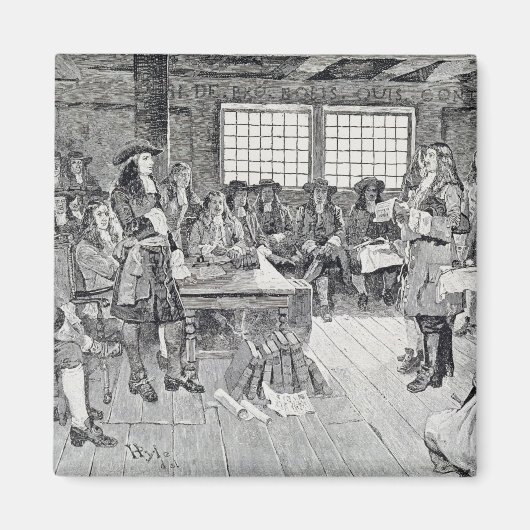 Aimant William Penn en conférence avec les colons (Devant)