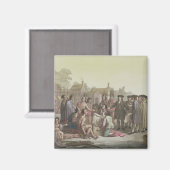 Aimant William Penn négociant le traité menant à (Recto/Verso)