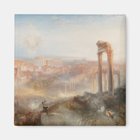 Aimant William Turner British - Moderne Rome-Campo Vaccin (Devant)