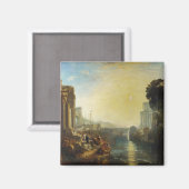 Aimant William Turner - Didon construisant Carthage (Recto/Verso)