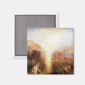 Aimant William Turner - La visite du tombeau (Recto/Verso)