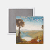 Aimant William Turner - Lac de Nemi (Recto/Verso)