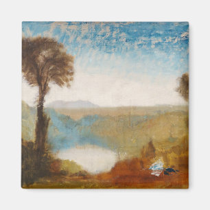 Aimant William Turner - Lac de Nemi