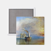 Aimant William Turner - Le Fighting Temeraire (Recto/Verso)