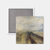 Aimant William Turner - Pluie, vapeur et vitesse (Recto/Verso)