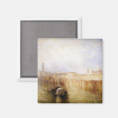Aimant William Turner - Venice Quay, Palais Ducal (Recto/Verso)