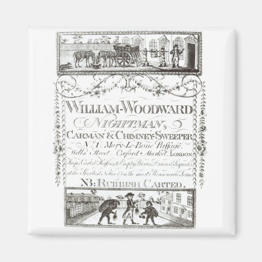 Aimant William Woodward, Nightman, Carman et Chimney Swe (Devant)