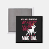 Aimant Williams Syndrome Warrior Ws Williams-beuren Wbs U (Recto/Verso)