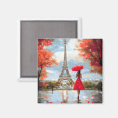 Aimant Wind Romance Paris Chic Walk (Recto/Verso)