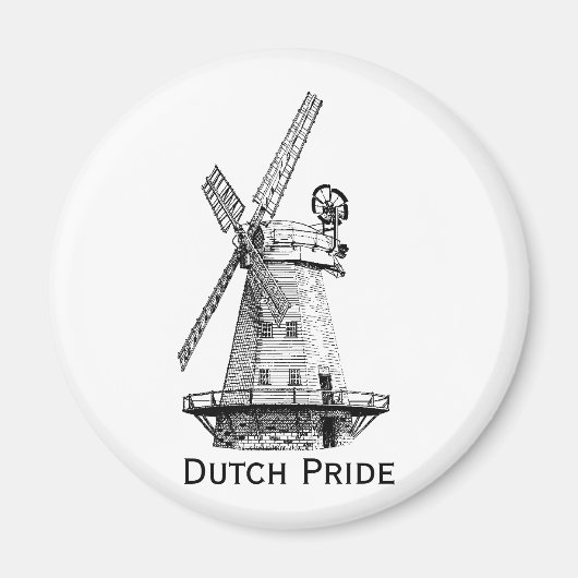 Aimant Windmill, Dutch Pride (Devant)