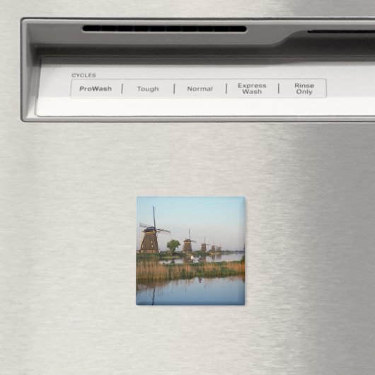 Aimant Windmills, Kinderdijk, Pays-Bas (In Situ (Lave-vaisselle))