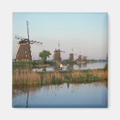 Aimant Windmills, Kinderdijk, Pays-Bas (Devant)