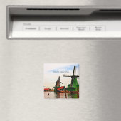 Aimant Windmills, Zaanse Schans, Hollande, (In Situ (Lave-vaisselle))