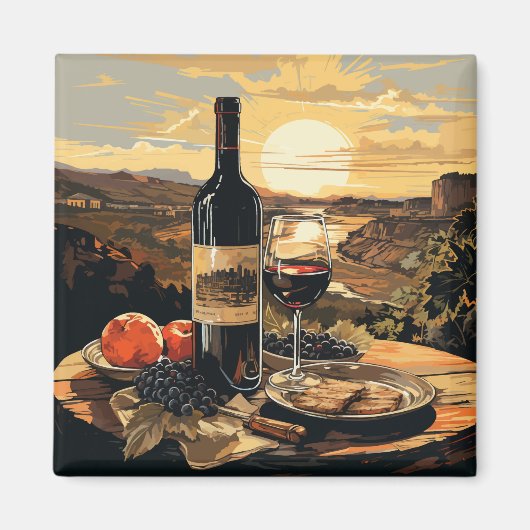 Aimant Wine Lover (Devant)