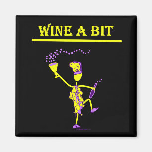 Aimant Wine un cadeau et les T-shirts de peu