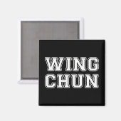 Aimant Wing Chun (Recto/Verso)
