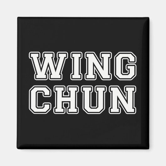 Aimant Wing Chun (Devant)