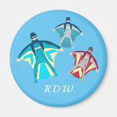 Aimant Wingsuit Skydiving (Devant)