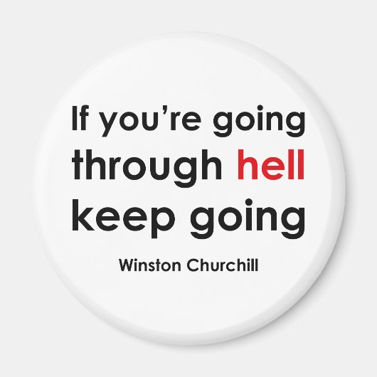 Aimant Winston Churchill (Devant)