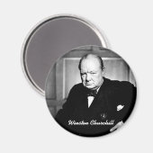 Aimant Winston Churchill (Recto/Verso)