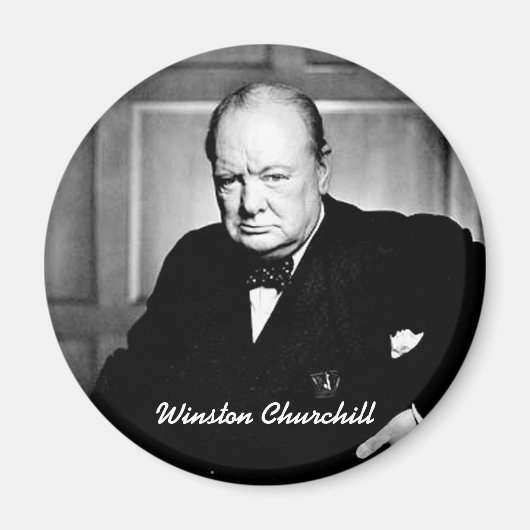 Aimant Winston Churchill (Devant)