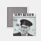 Aimant Winston Churchill (Recto/Verso)