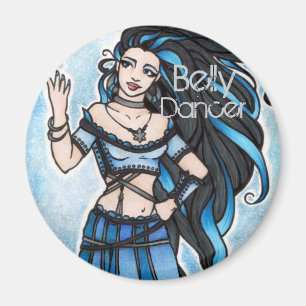Aimant Winter Belly Dancer Art