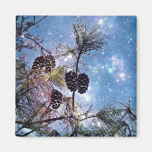 Aimant Winter Pine Cones (Devant)