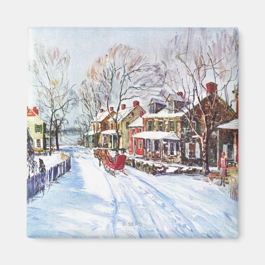 Aimant Winter Wonderland (Devant)