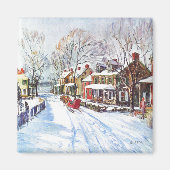 Aimant Winter Wonderland (Devant)